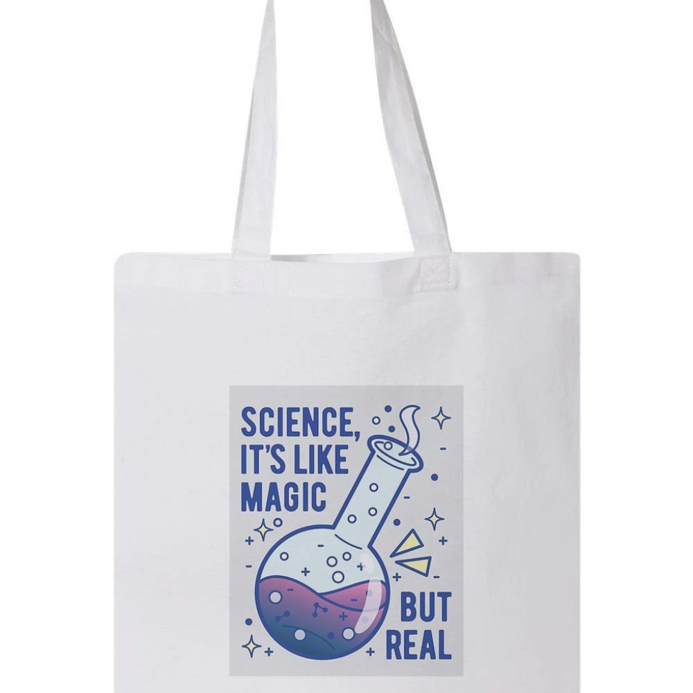 Science Is Magic Design Tote Bag